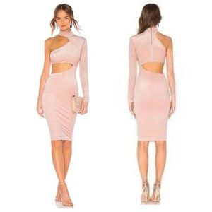 MICHAEL COSTELLO x REVOLVE Pink Sevigne Dress